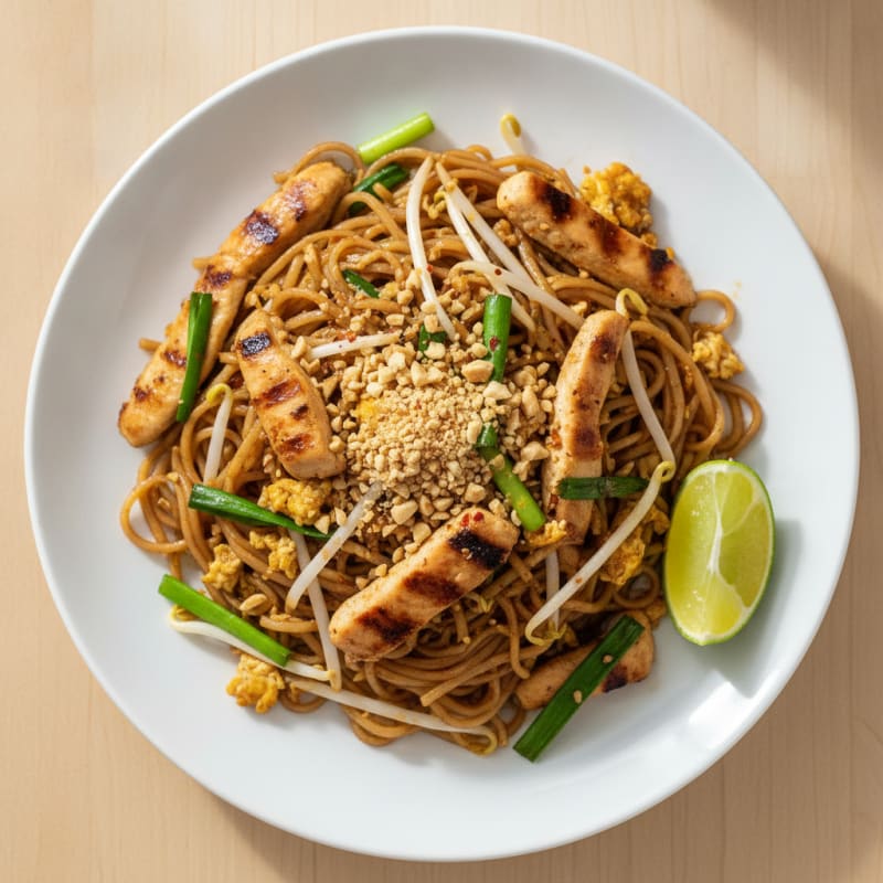 Chicken Pad Thai Noodles