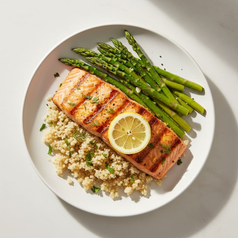 Lemon Herb Grilled Salmon
