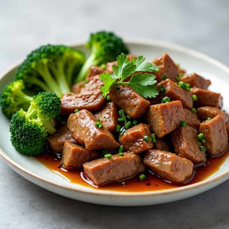 Garlic Ginger Beef and Broccoli Stir-Fry