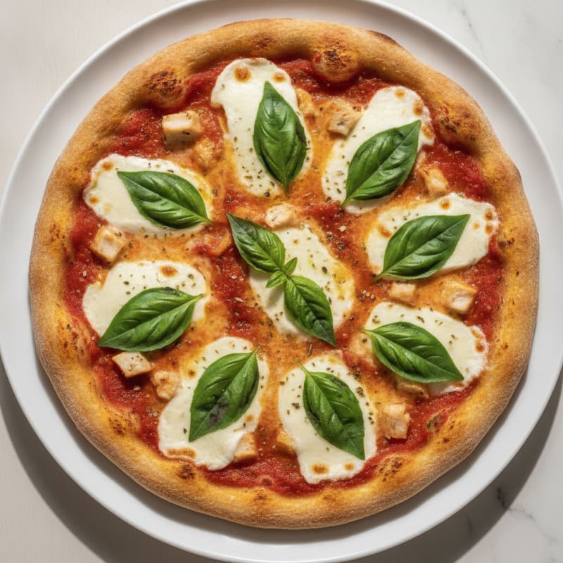 Classic Margherita Pizza with Fresh Basil