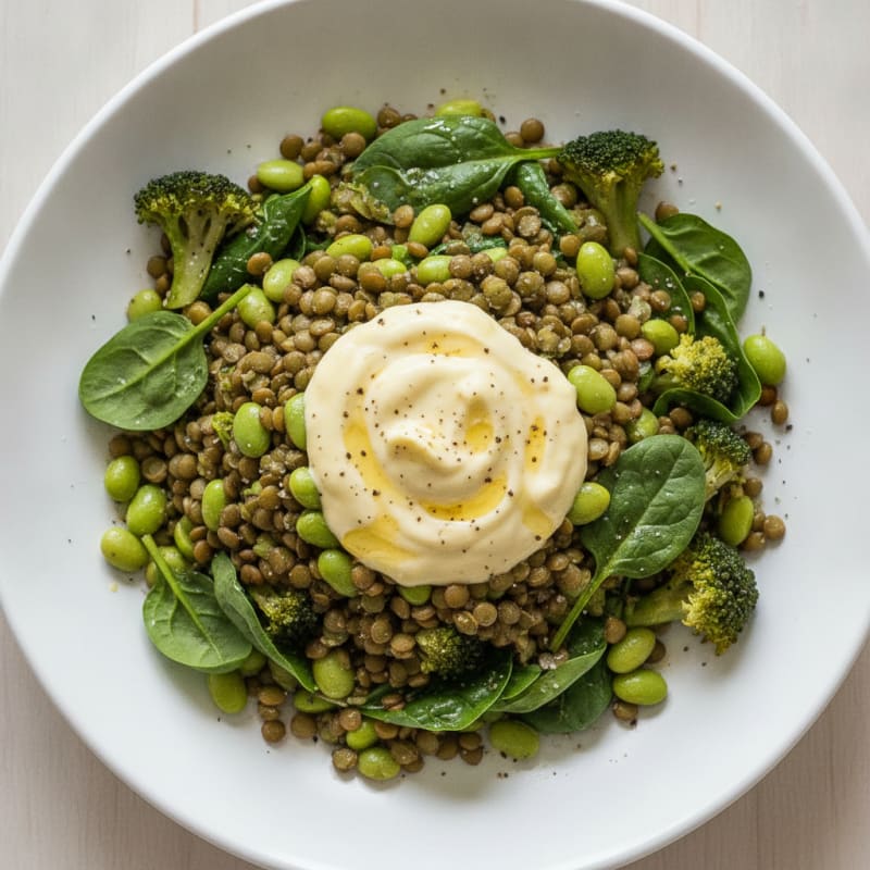 Lentil and Vegetable Protein Bowl