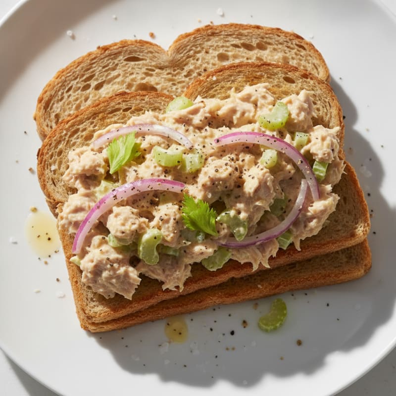 Classic Tuna Salad Whole Wheat Sandwich