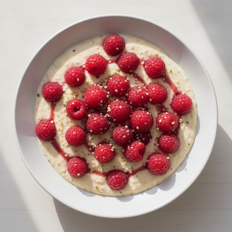 Berry Protein Chia Pudding