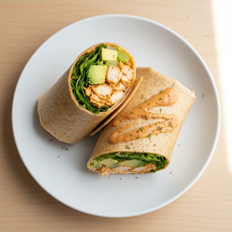 Buffalo Ranch Chicken Wrap