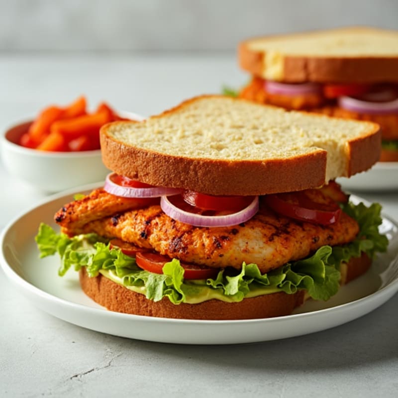 Spicy Chicken Fiesta Sandwich