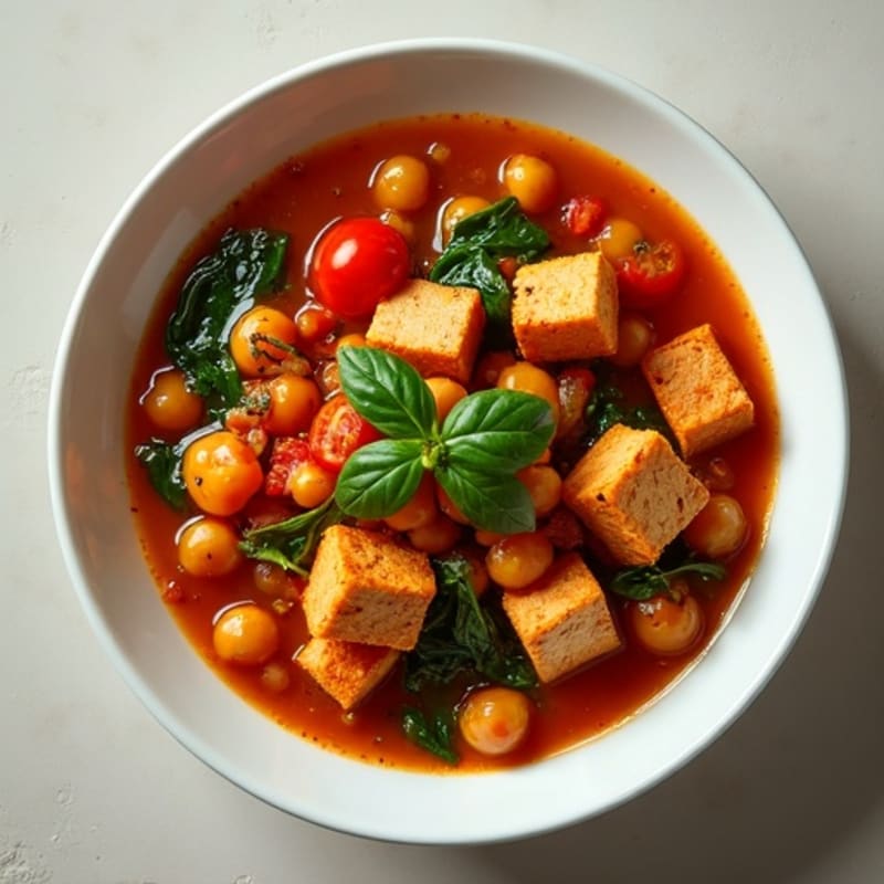 Hearty Spiced Chickpea and Tomato Stew