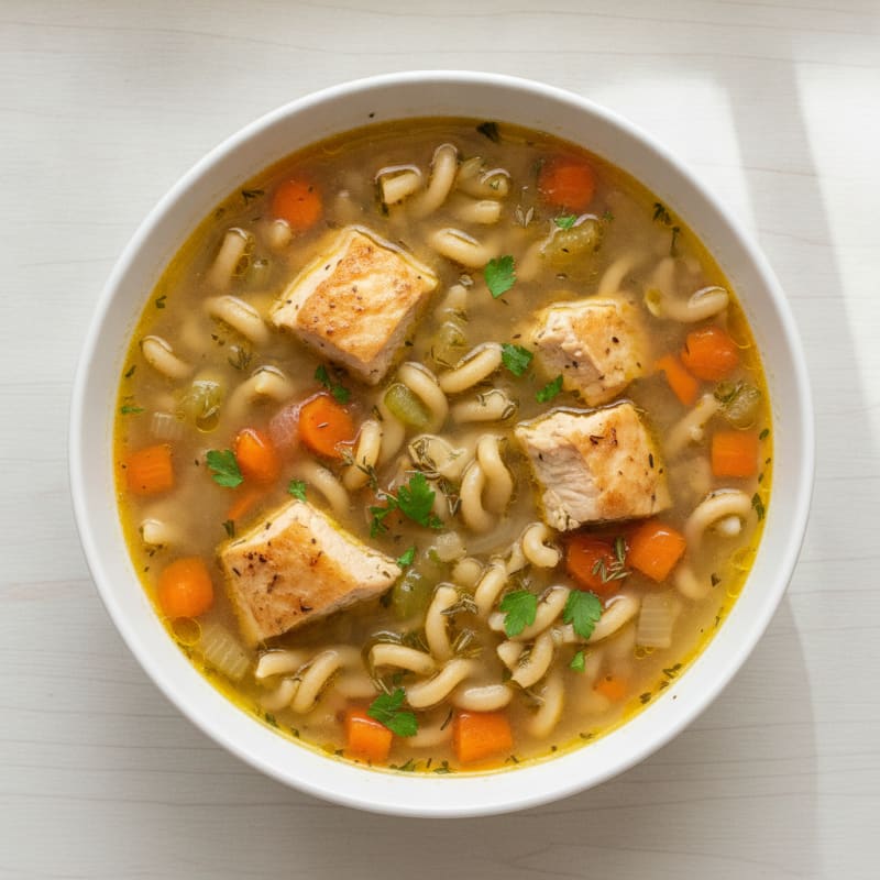 Homestyle Chicken Noodle Soup