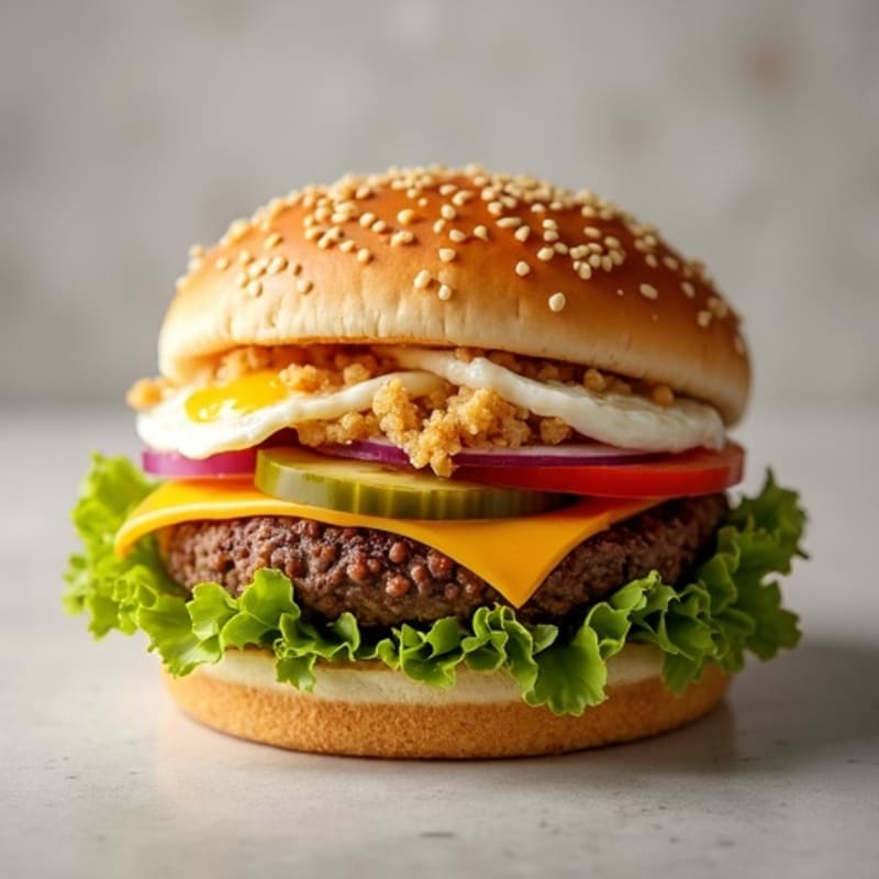 Lean Ground Beef Big Mac Style Protein Bowl