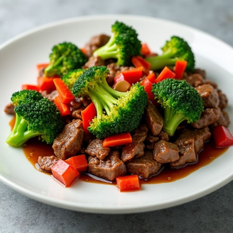 Lean Beef and Crisp Broccoli Stir-Fry