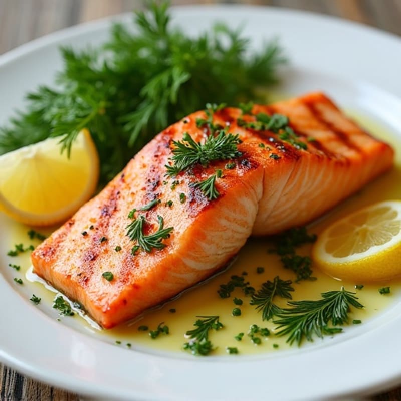 Citrus-Herb Grilled Salmon with Fresh Herbs