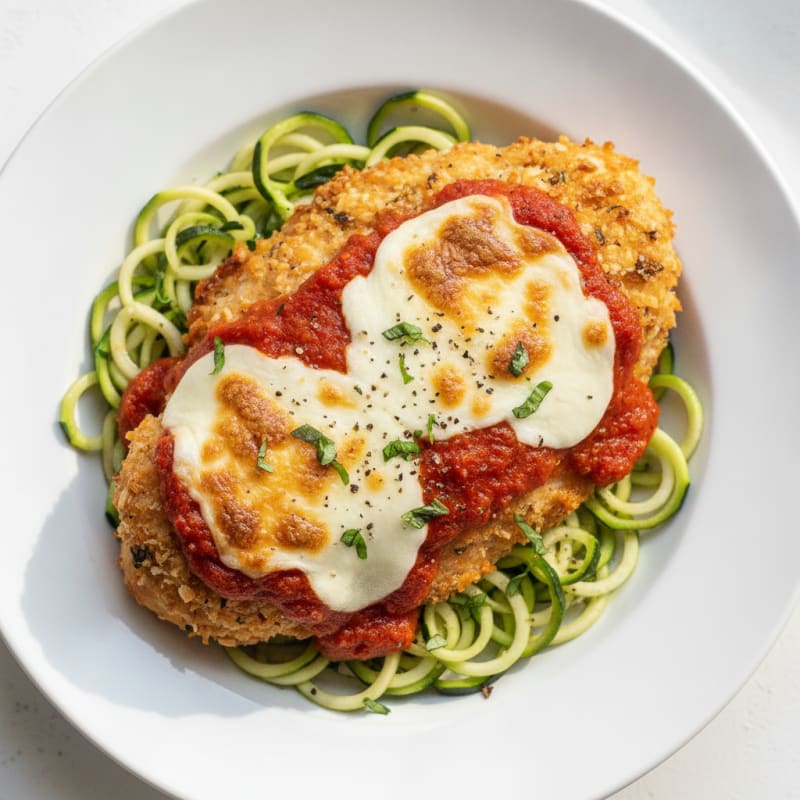 Baked Chicken Parmesan with Marinara