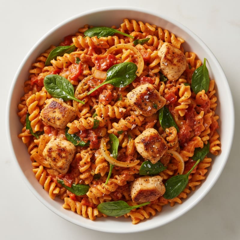 Creamy Roasted Red Pepper Pasta