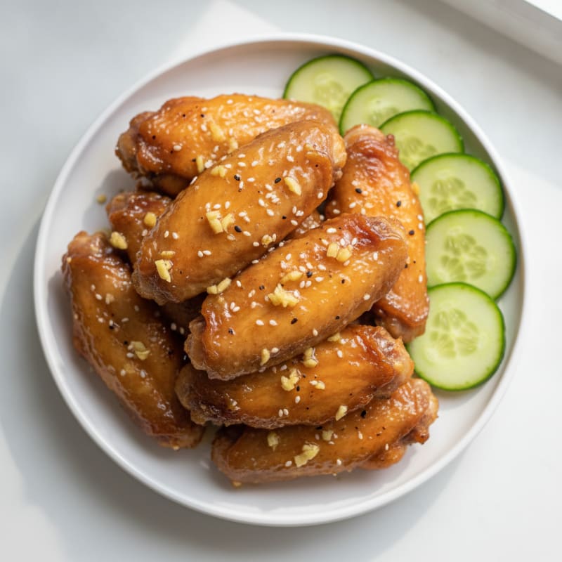 Honey-Glazed Chicken Wings