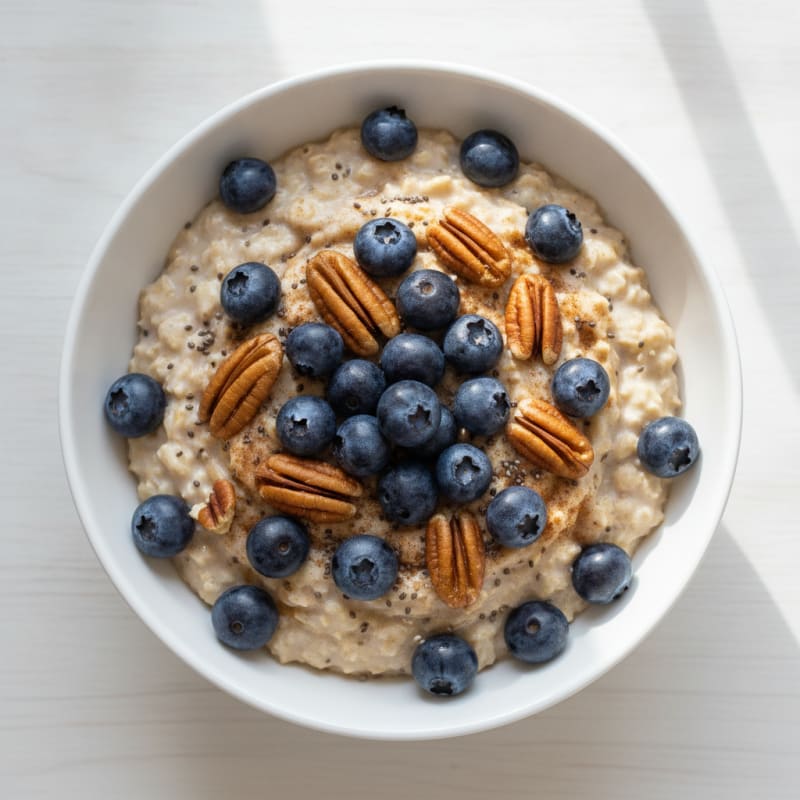 Blueberry Pecan Overnight Oats