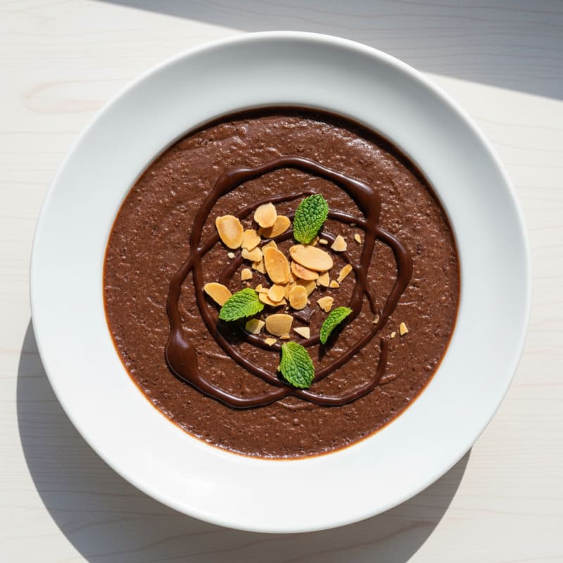 Silky Tofu Protein Chocolate Pudding