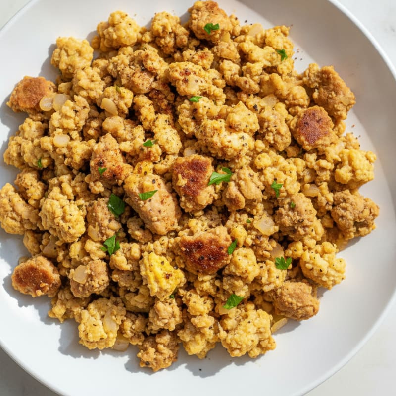 Turkey and Cauliflower Rice Scramble