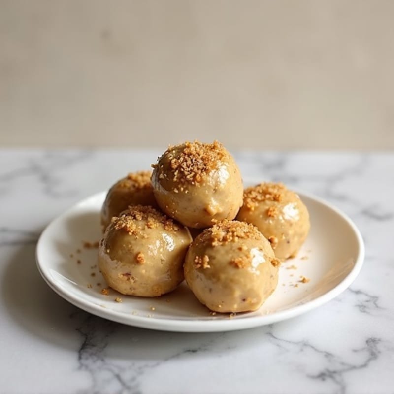 Creamy Vanilla Protein Cookie Dough Bites