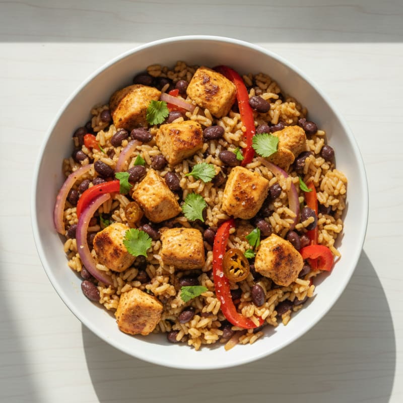 Chipotle Chicken and Rice Bowl
