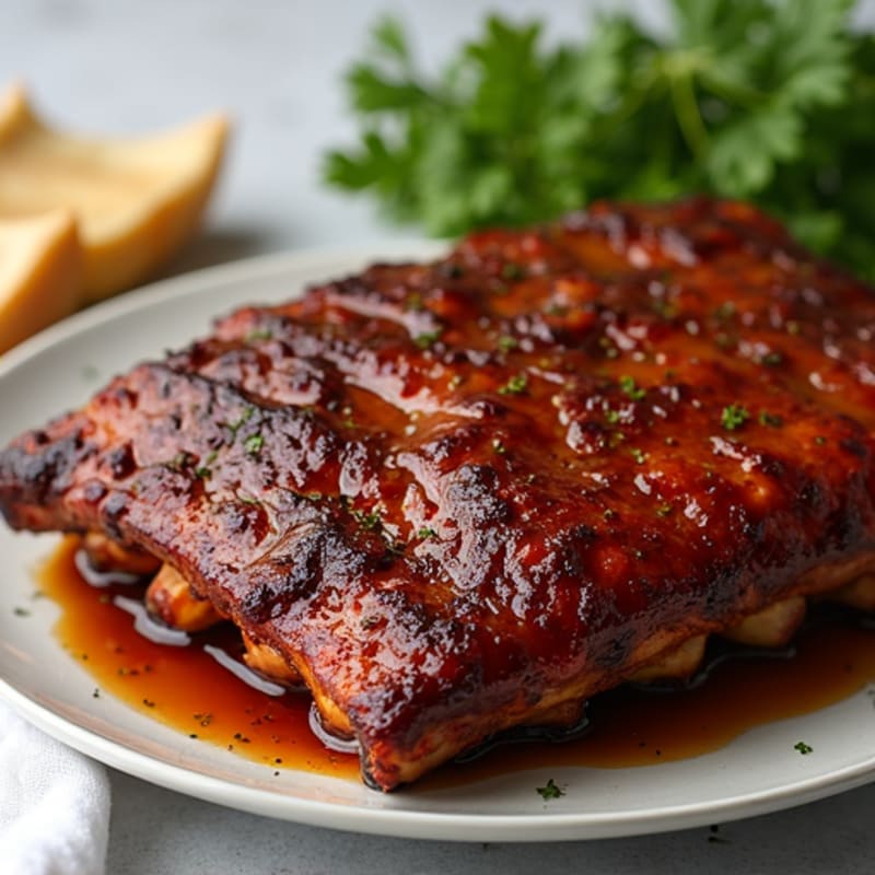 Sweet and Smoky Oven-Baked Baby Back Ribs