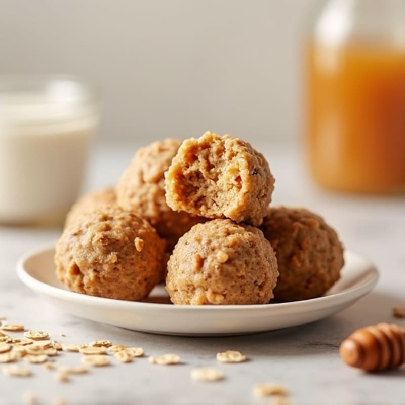 No-Bake Almond Butter Protein Bites