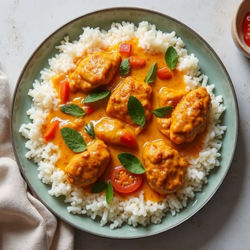 Creamy Coconut-Spiced Butter Chicken