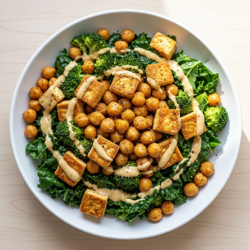 Roasted Chickpea and Veggie Buddha Bowl