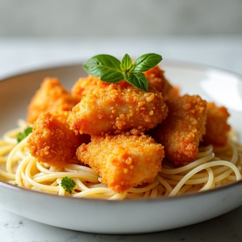 Crispy Air-Fried Orange Chicken