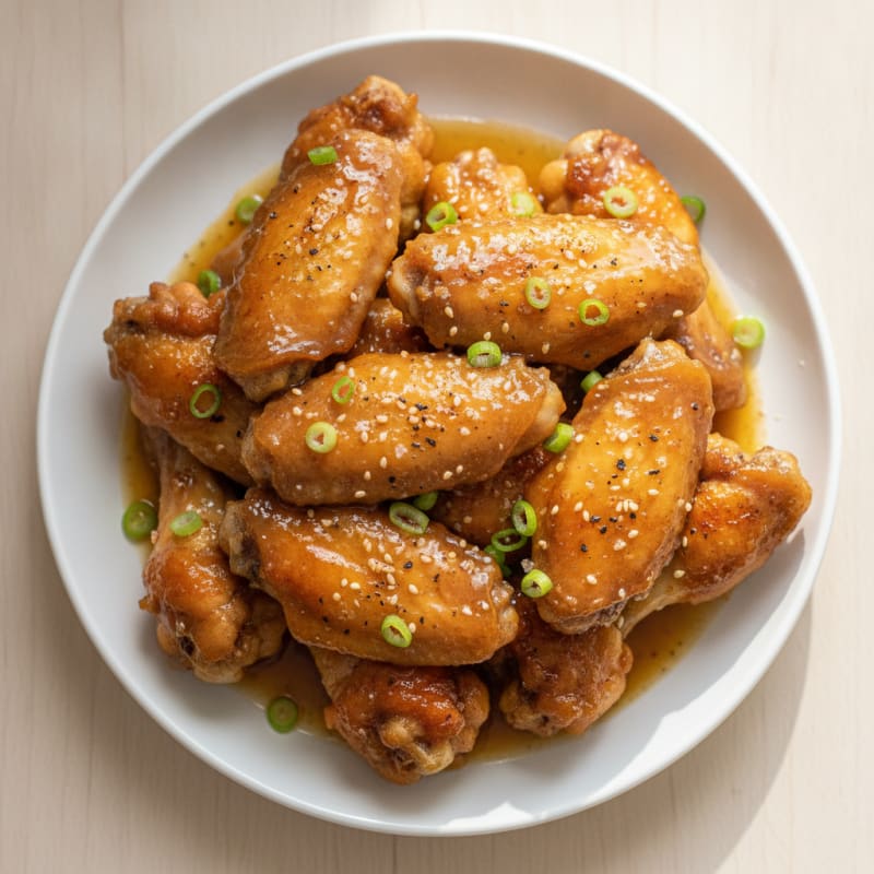 Sweet & Sticky Honey-Garlic Wings