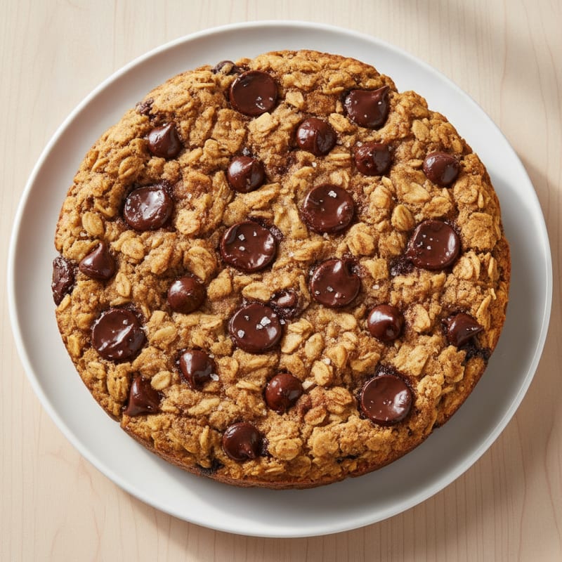 Chocolate Chip Cookie Breakfast Bake