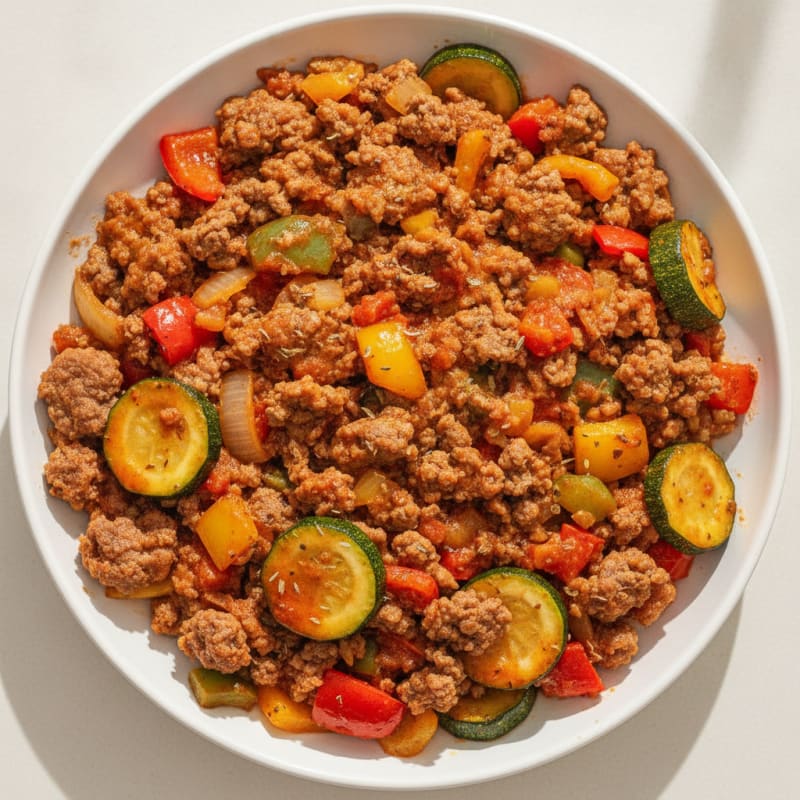 Savory Beef and Vegetable Skillet
