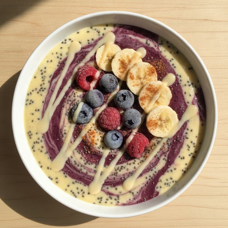 Berry Banana Protein Power Smoothie