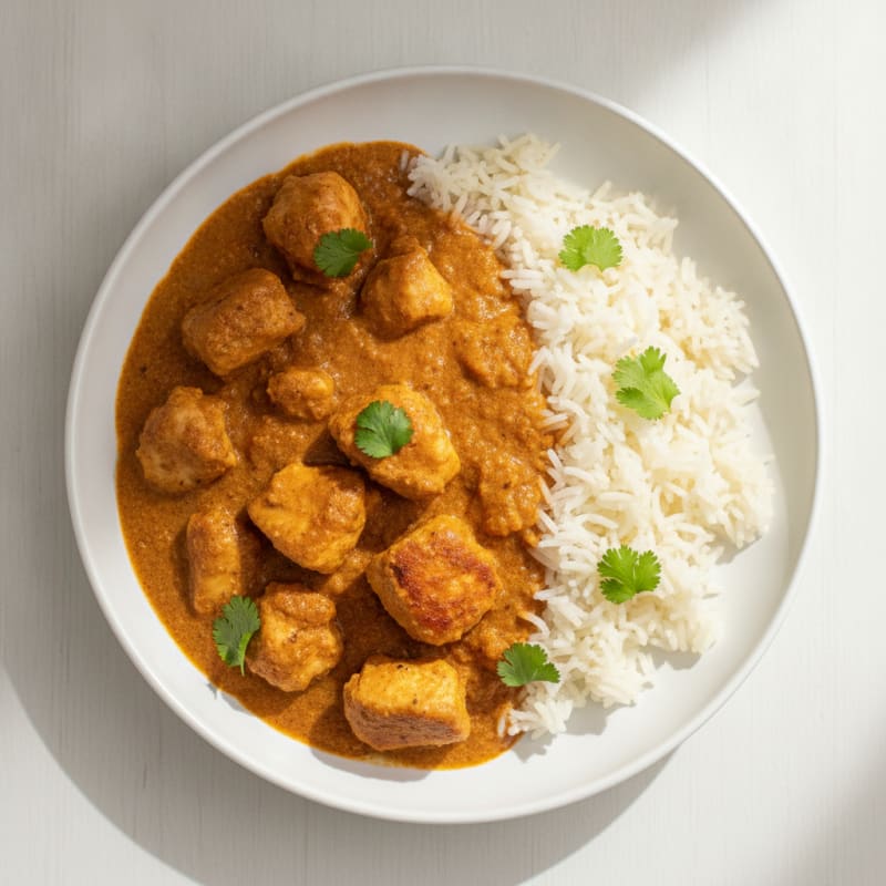 Chicken Tikka Masala with Basmati Rice