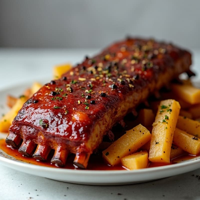 Sweet and Smoky Oven-Baked Baby Back Ribs