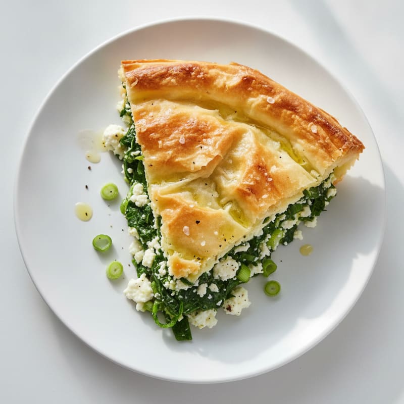 Spinach and Feta Phyllo Pie