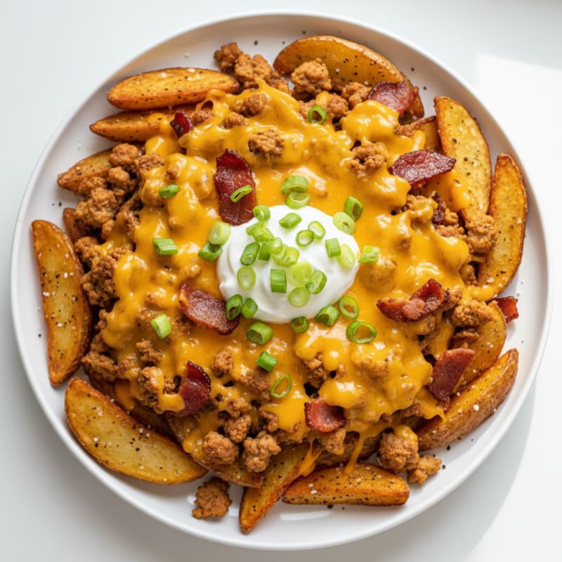Loaded Bacon Cheddar Fries