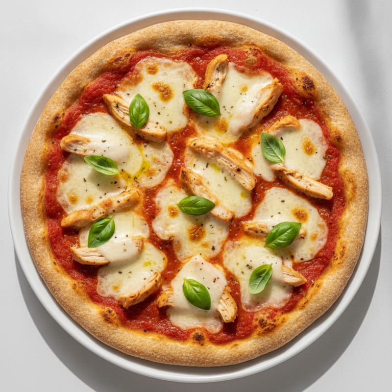 Classic Margherita Pizza with Fresh Basil