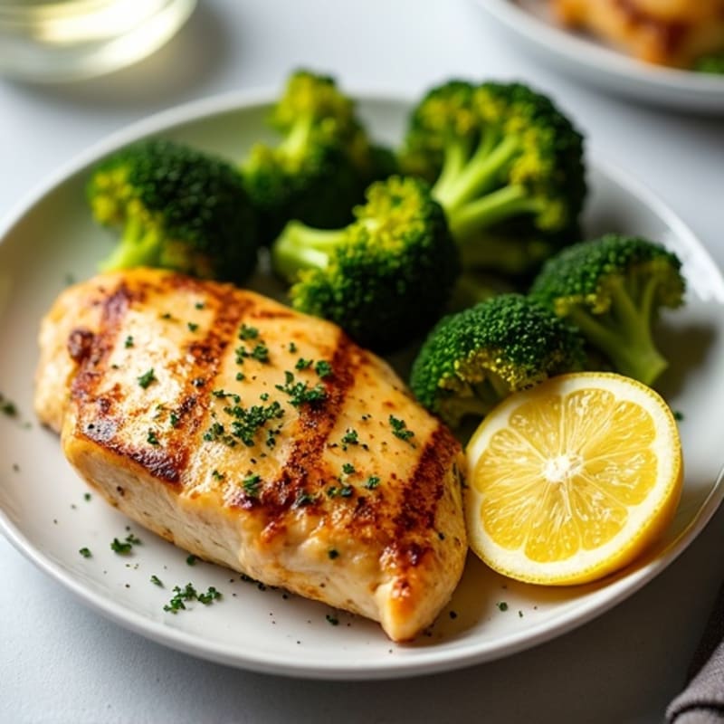 Sheet Pan Lemon Herb Chicken and Crispy Roasted Broccoli
