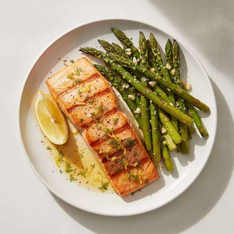 Lemon Herb Grilled Salmon