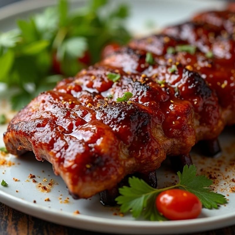 Sweet and Smoky Oven-Baked Baby Back Ribs