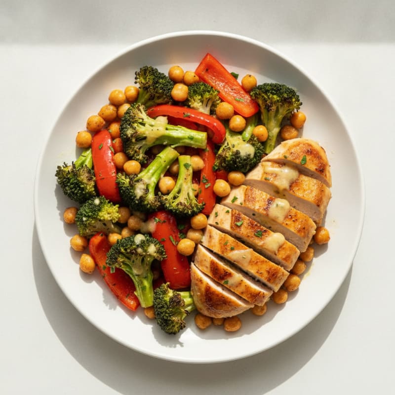 Lemon Herb Chicken with Roasted Vegetables