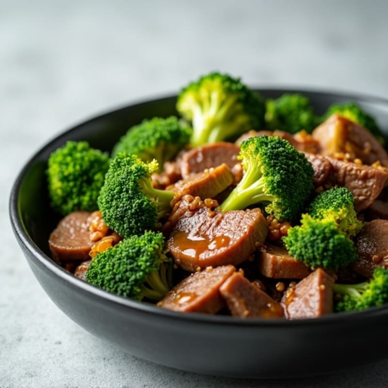 Garlic Ginger Beef and Broccoli Stir-Fry