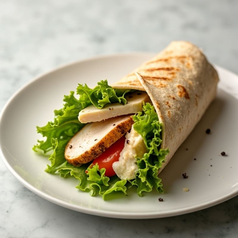 Chicken Creamy Caesar Fresh Wrap