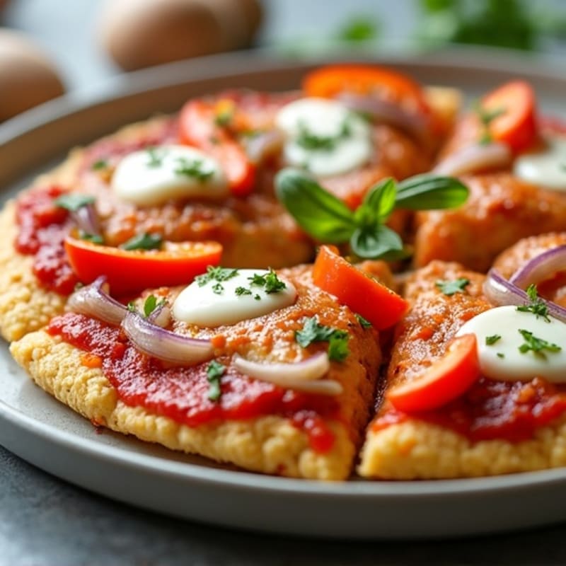 Sheet Pan Chicken and Veggie Pizza