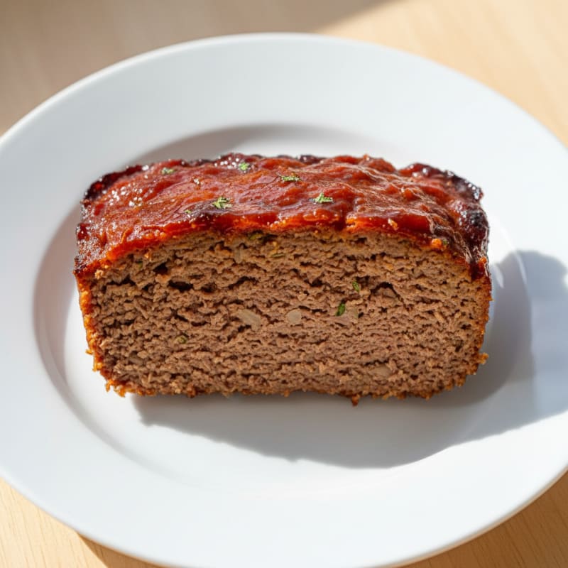 Classic Homestyle Meatloaf with Tomato Glaze