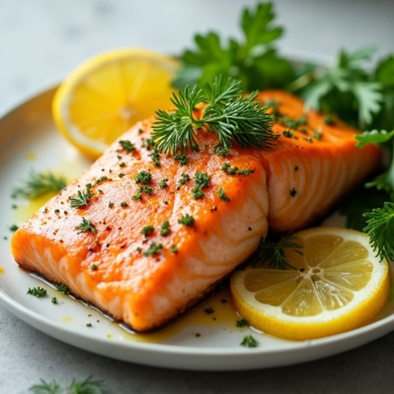 Citrus-Herb Grilled Salmon with Fresh Herbs