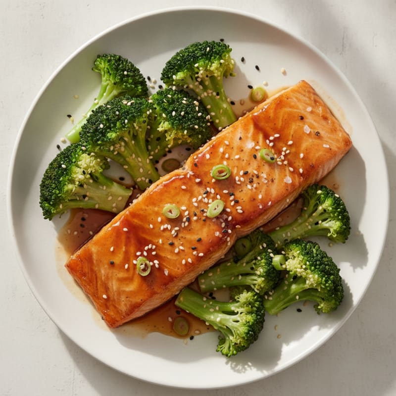 Teriyaki Glazed Salmon