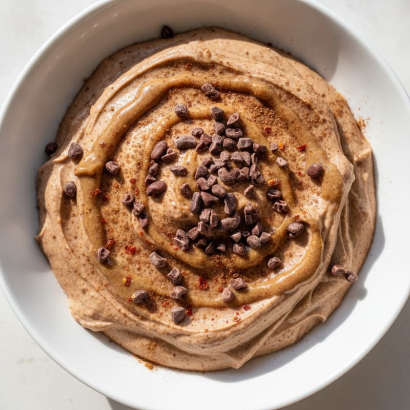 Creamy Chocolate Protein Pudding with Greek Yogurt