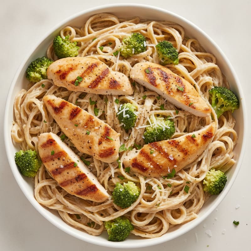 Chicken Alfredo Fettuccine