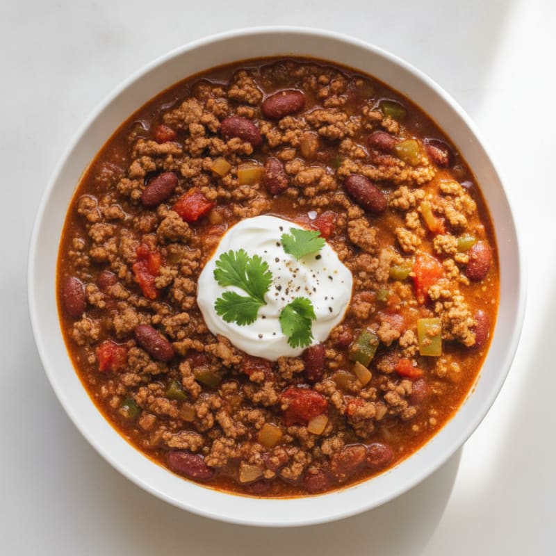 Slow Cooker Beef Chili