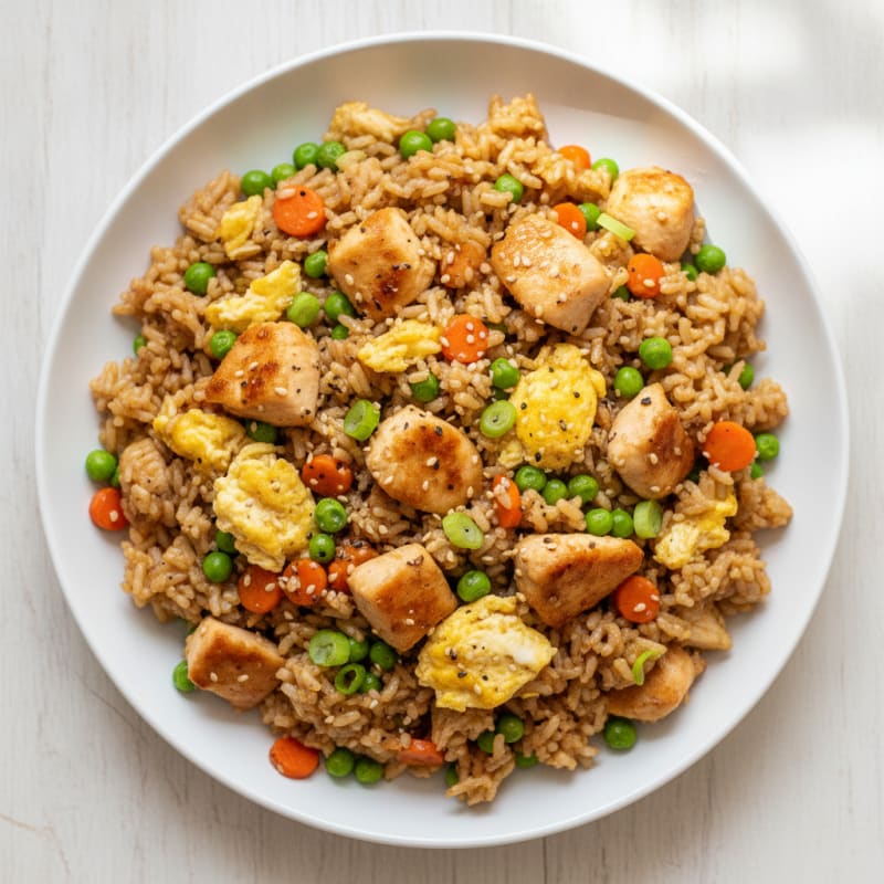 Chicken Fried Rice Skillet